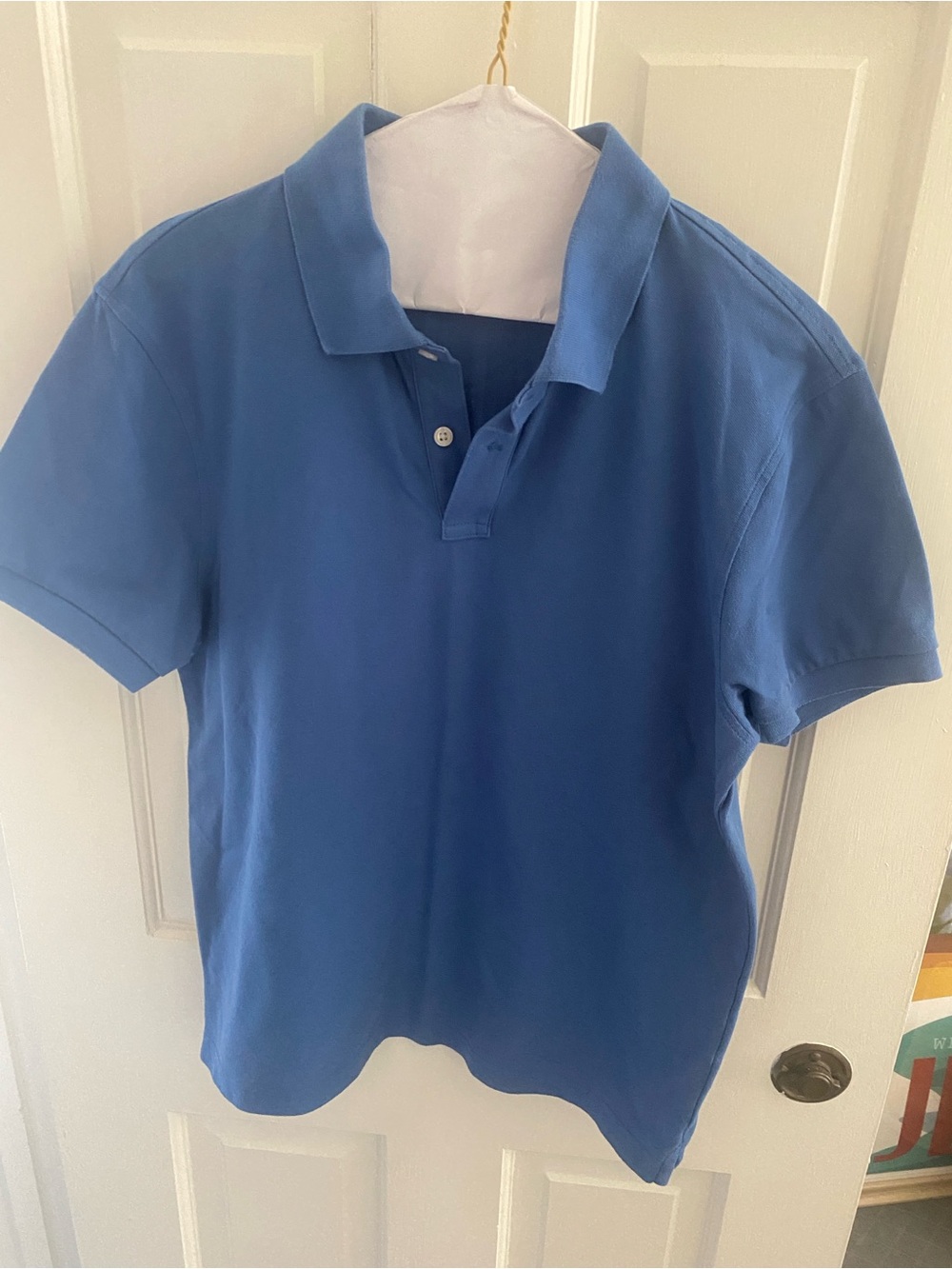 J. Crew Blue Polo Shirt